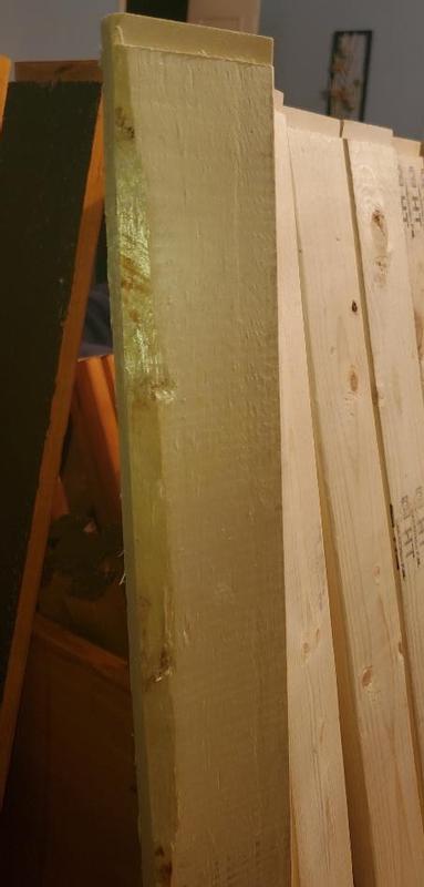 Big chunk missing on board