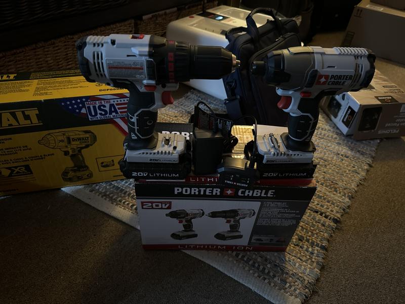 Pictures of my new Porter Cable Tools from Tractor Supply