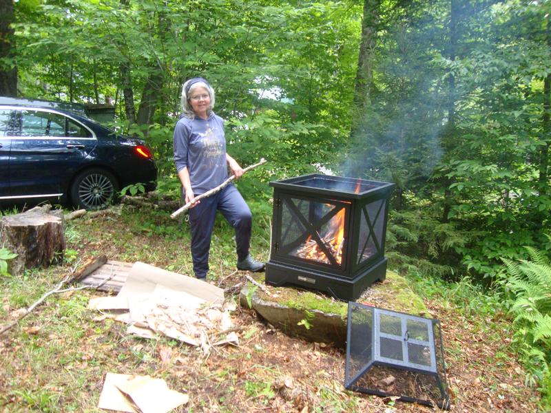 First fire, top off