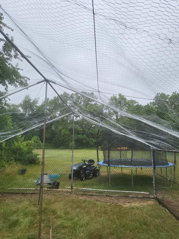 Used for the top of my chicken pen