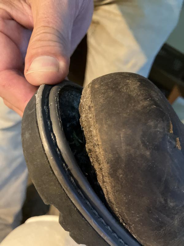 Walker 5 miles consecutively and now they are falling apart.