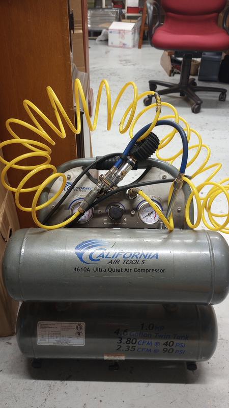 My well used portable compressor. "A" model.