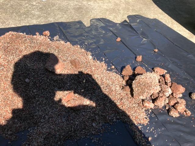 Had to sort out too many hard clumps