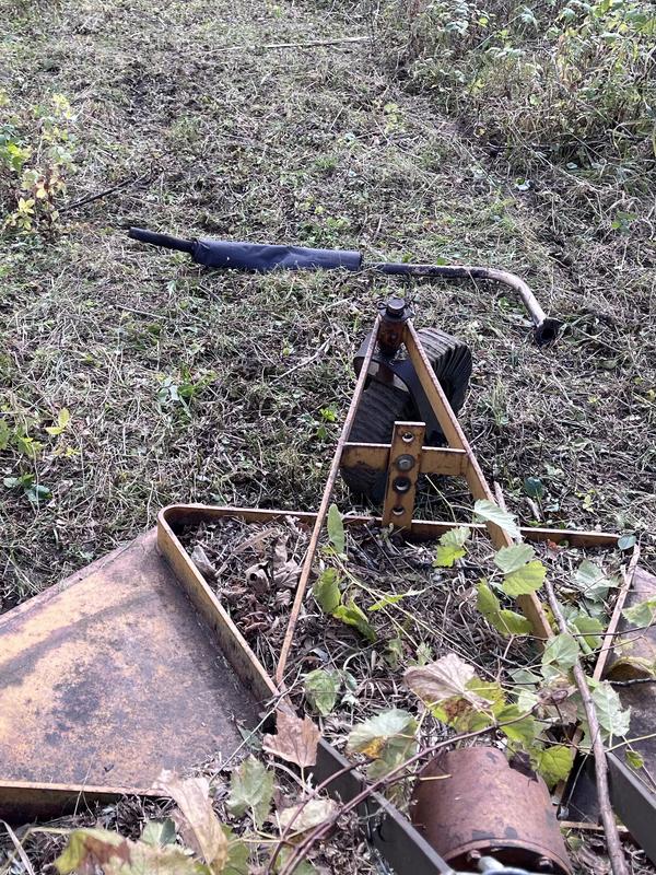 That’s the old one that fell off