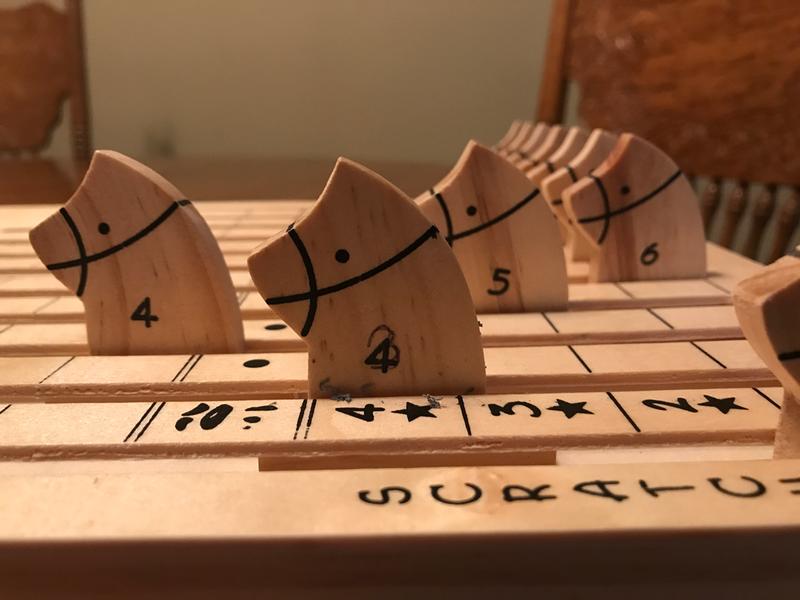 Horse Game with two #4 horses and not a #3 horse!