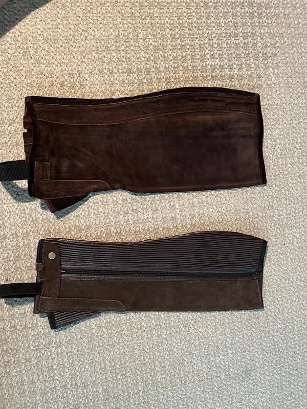 Large on left; Extra large on right