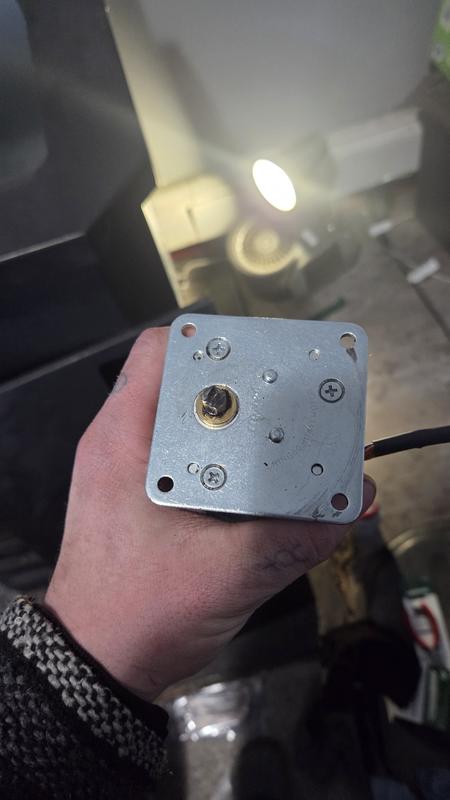 Broken turn pin had to replace motor (first image happened after three months of owning machine)