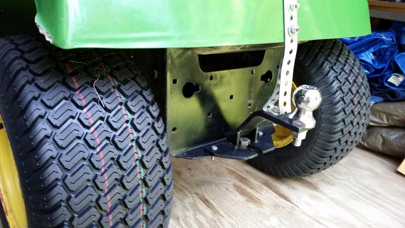 New Tires on John Deere 170