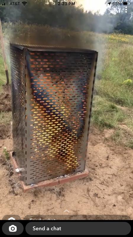 Will discolor slightly from the heat but still works great