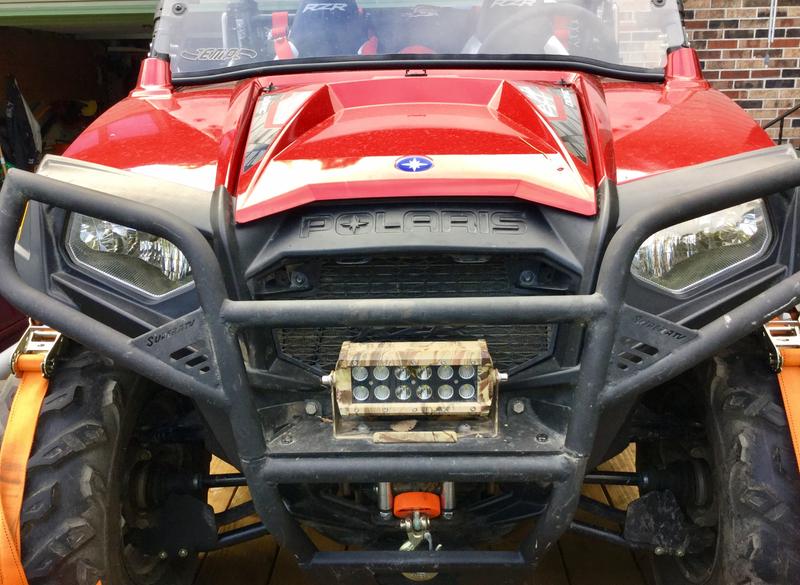 Light bar on Polaris RZR 570