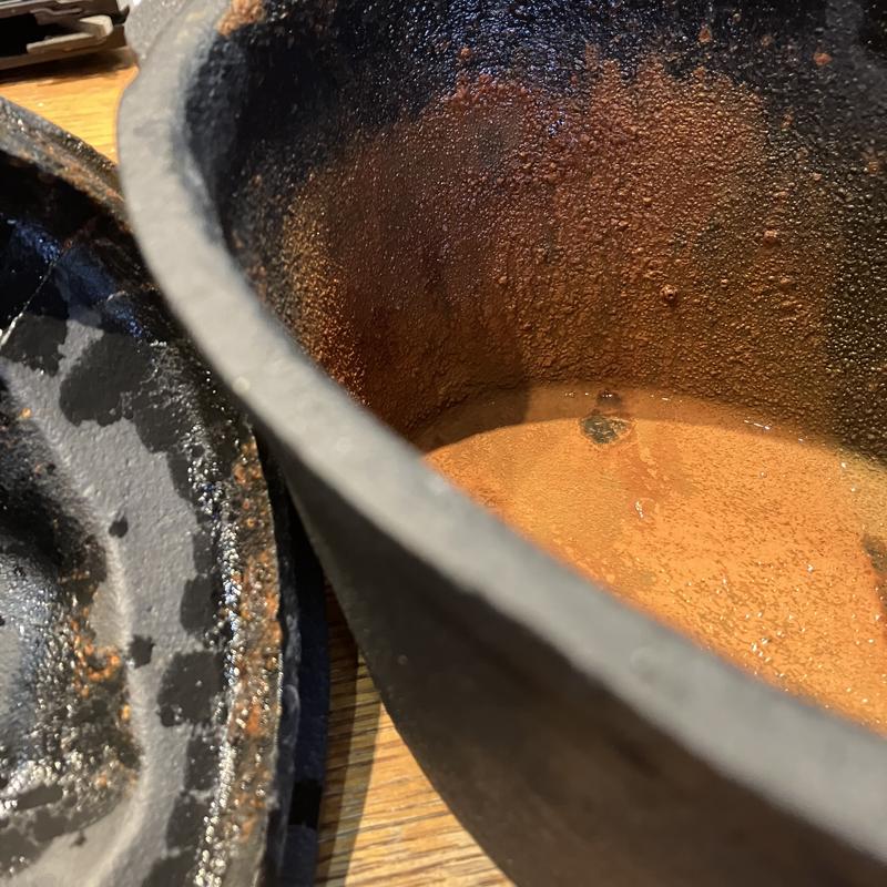 Rust started as a few spots and rapidly spread