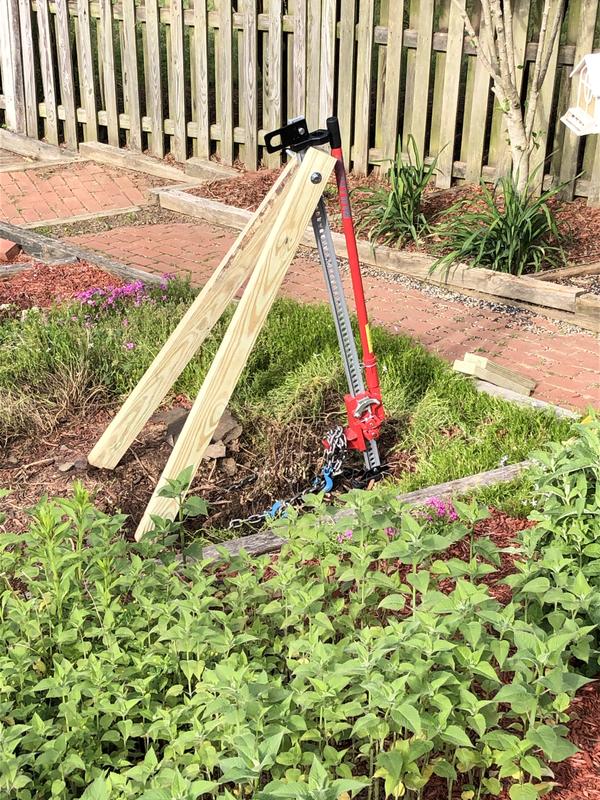 Stump destroyer!
