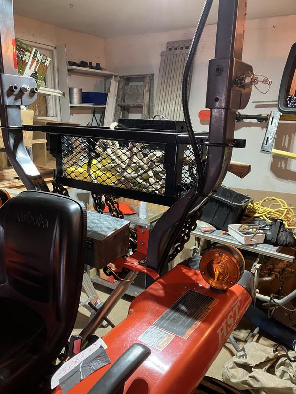 view from operator seat