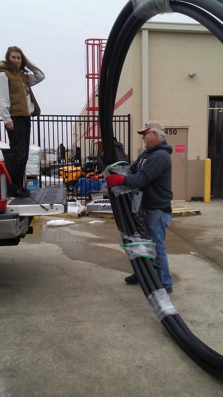 I recommend a bigger trailer to pick it up but it is so lightweight and we only had Kiko a very short distance with it