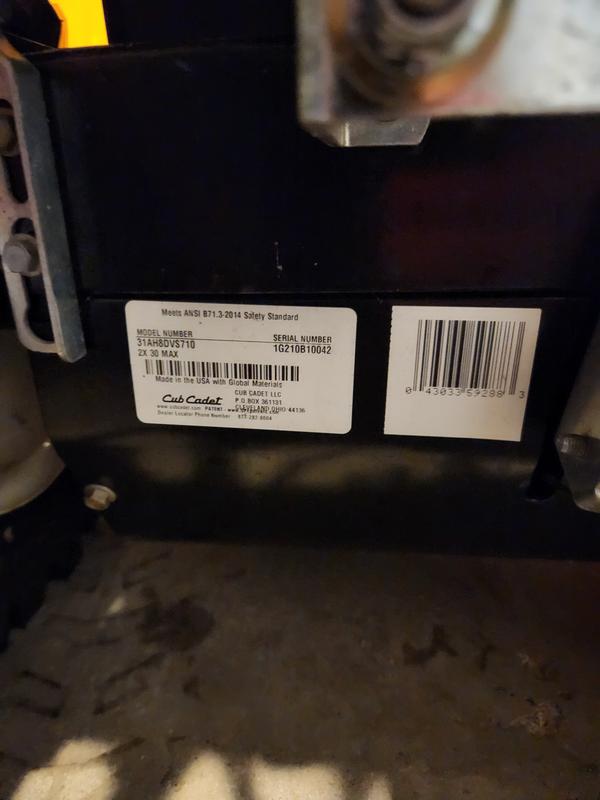 Second hand Snow blower