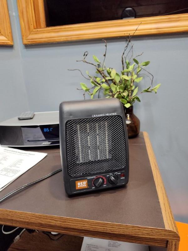 RedStone Electric Multi-Purpose Fan-Forced Ceramic Heater, 150 sq. ft ...