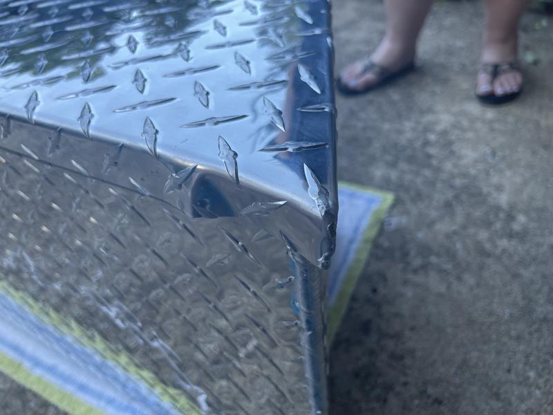 Dropped on corner photo 1 of 2