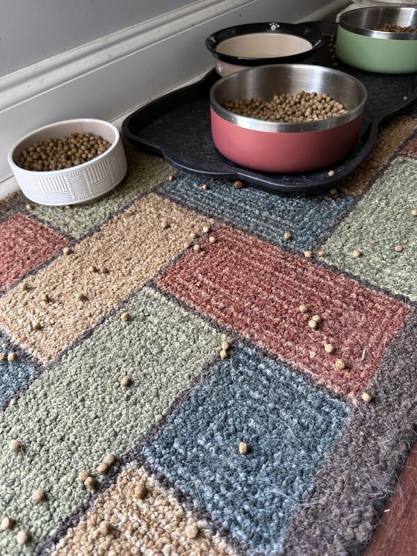 Old food on the floor