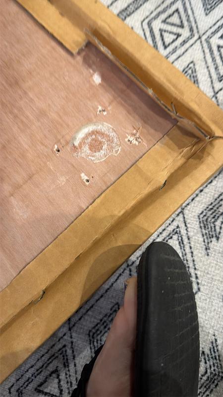 Missing and broke base wheel