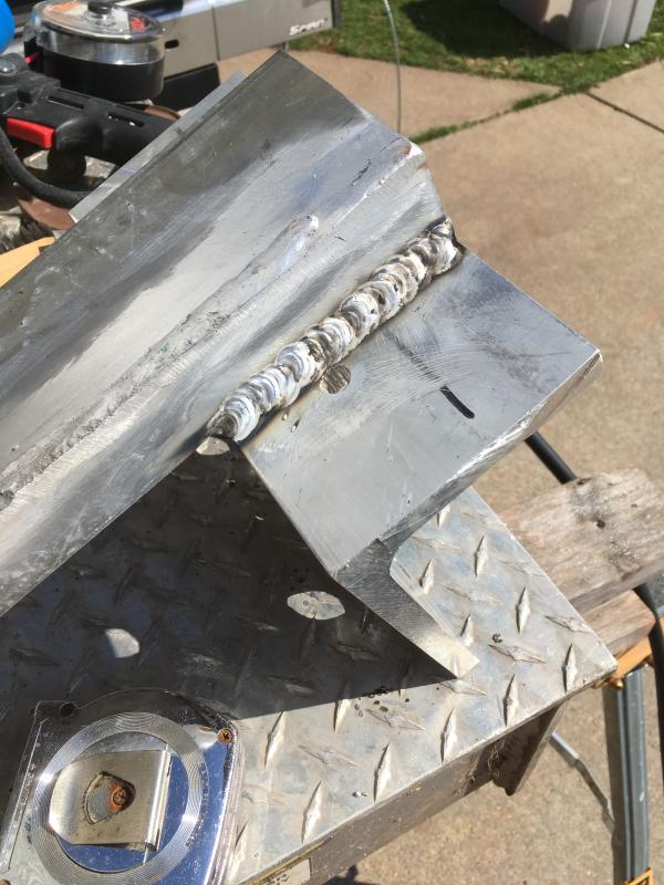First project. Winch mount.