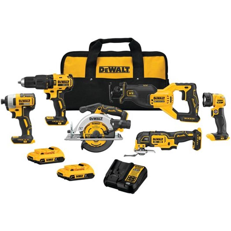 Actual photo of DCK675D2 kit from the Dewalt website
