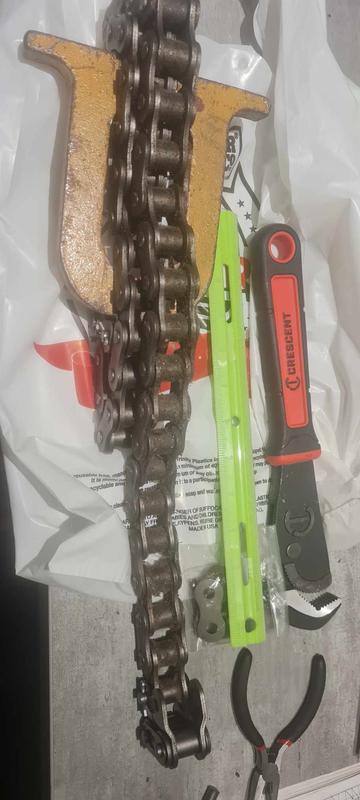 Big Chain! (cardboard baler eject)