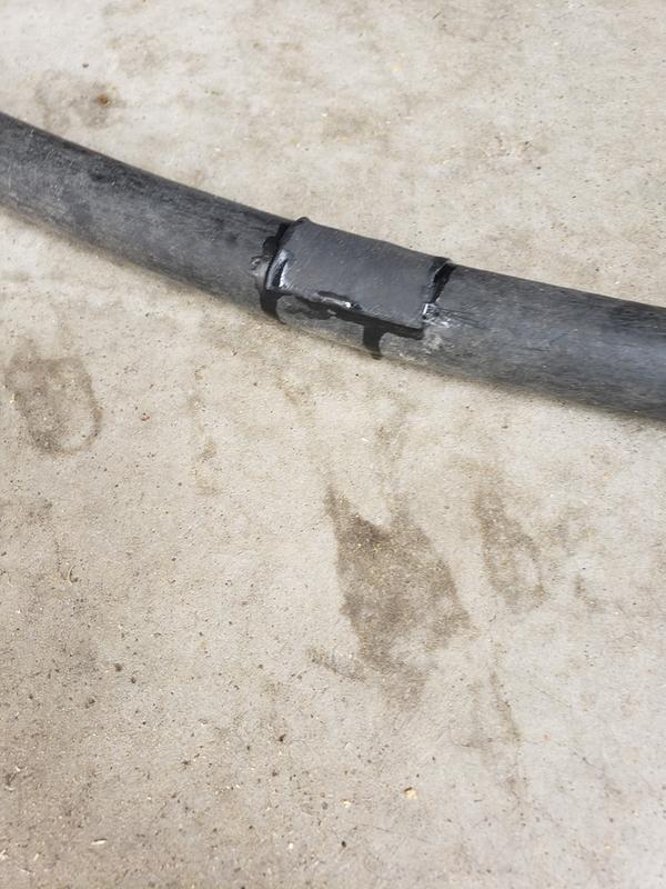 Had to fix a hole in it