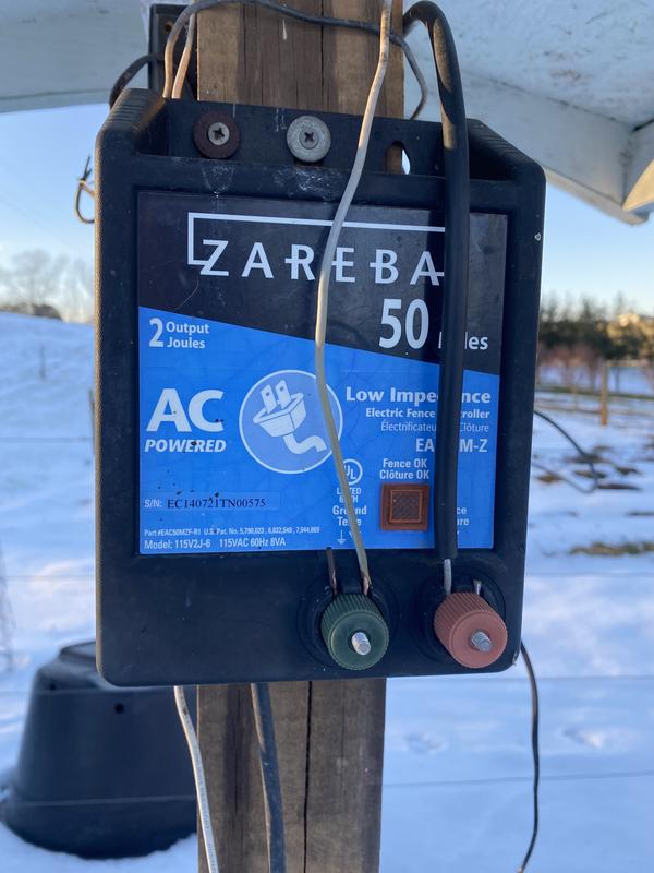 Chargers for our cow pastures