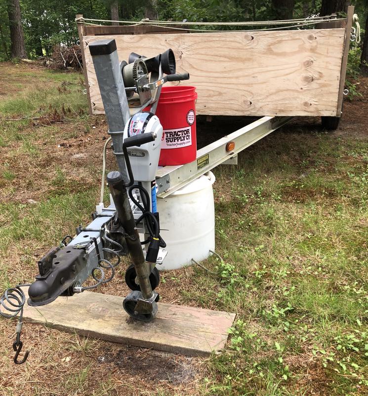 Electric Trailer Jack works on any type of trailer