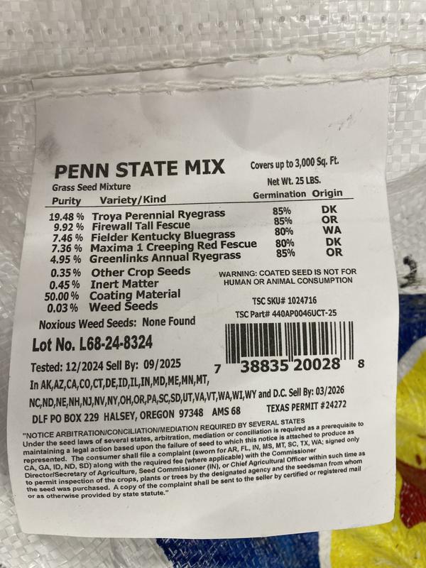 2025 seed mix