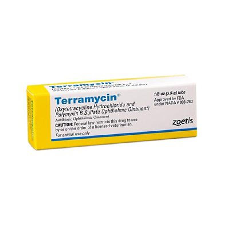 Eye medication for livestock