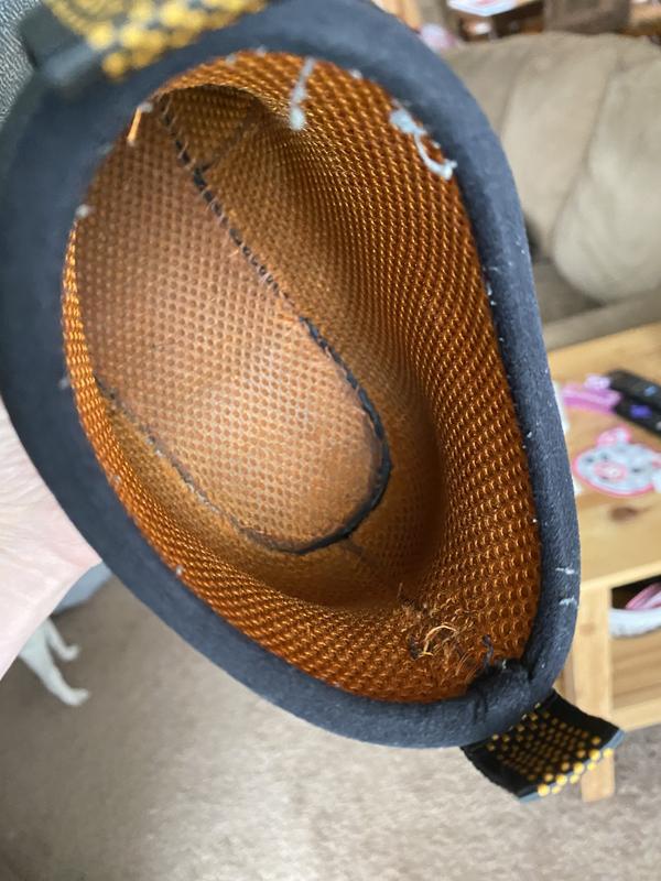 Showing wear inside boot after less than 6 weeks of use.