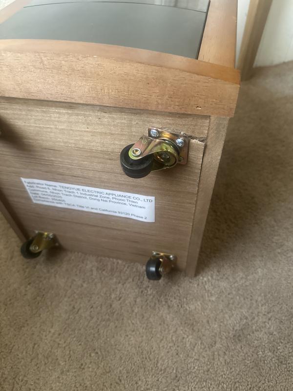 Damage from shipping