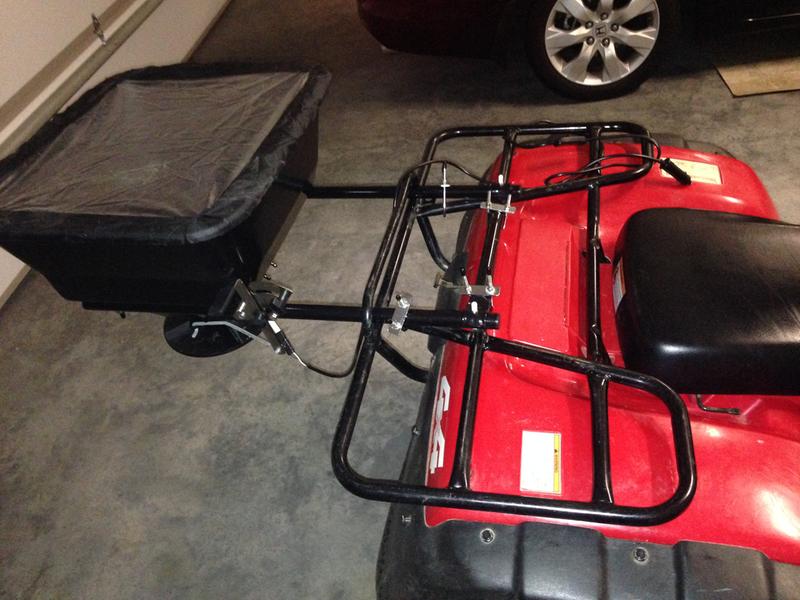 Spreader installed