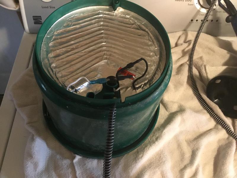 Insides of bucket