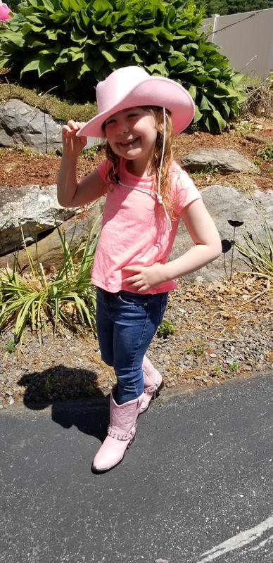 She loves these boots!