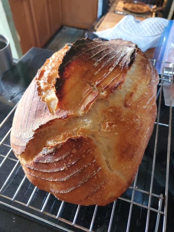 First loaf in new Pit Boss