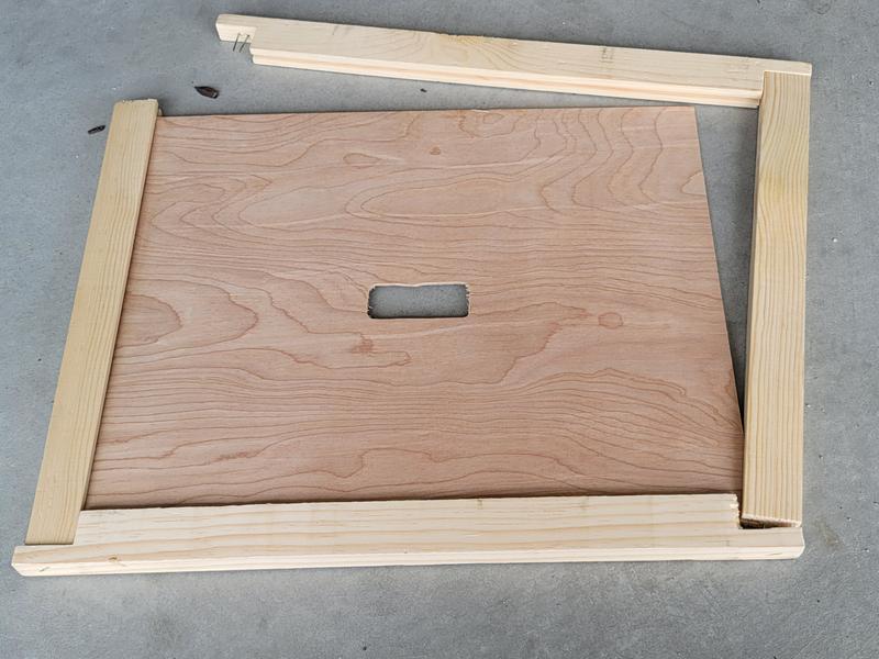 Inner cover came apart lifting from the side.