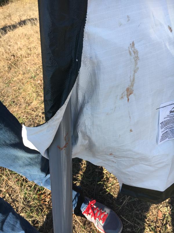 Poor quality material