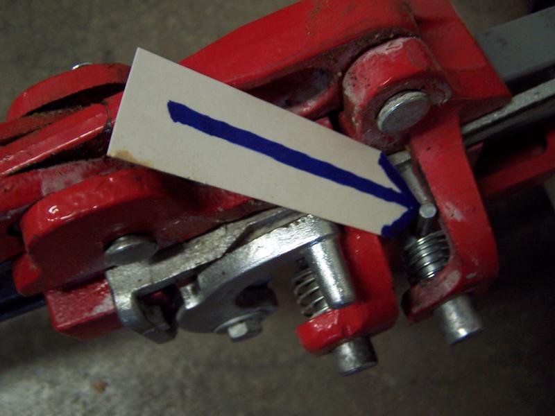 Lower pin that fell out. Was re-inserted before photo taken.