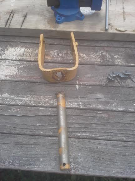 2 nd broken Fork on the wheel. Original welding too weak.