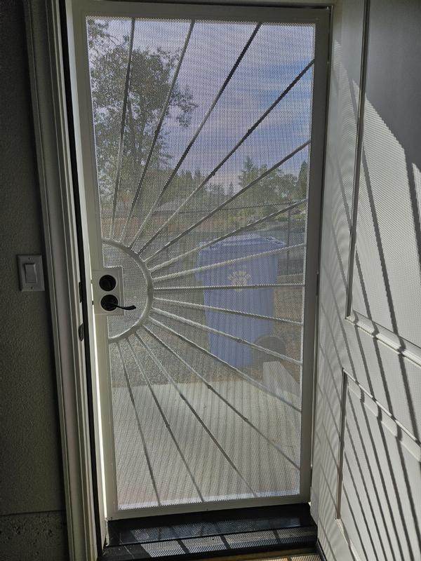 Garage side door