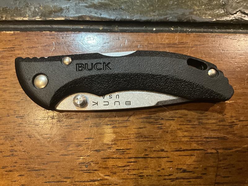 Enclosed knife front view