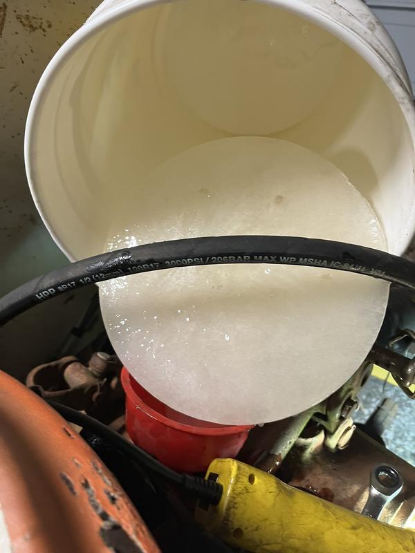 The white disk is ice!