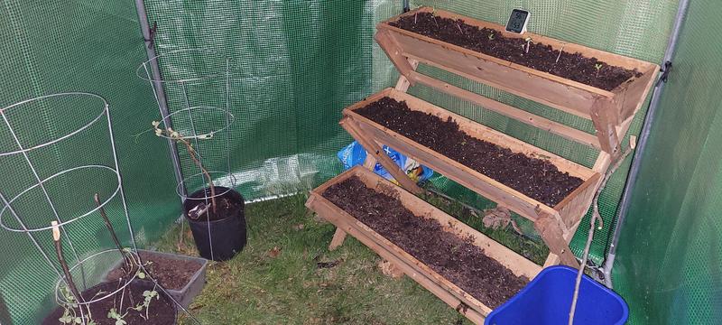 Fits wonderfully inside my small greenhouse.