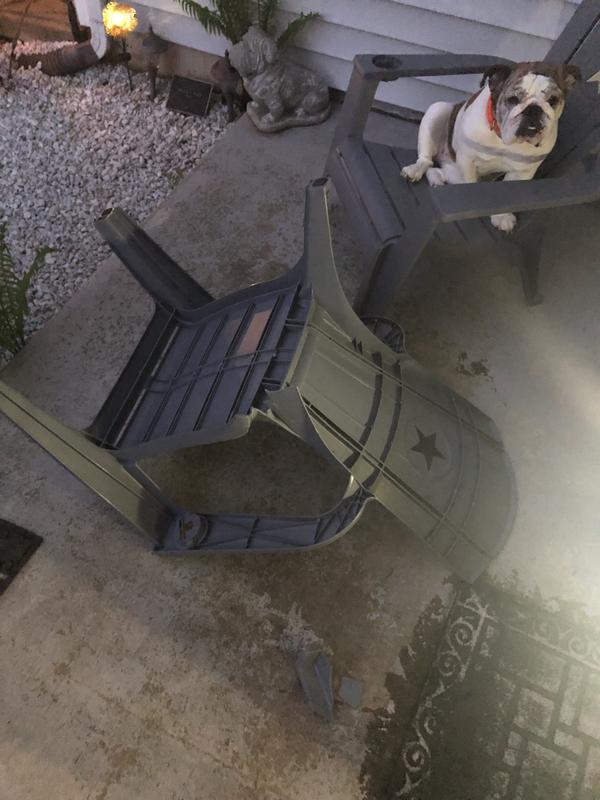 Broken chair