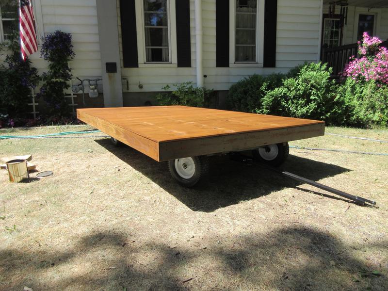 wagon with decking