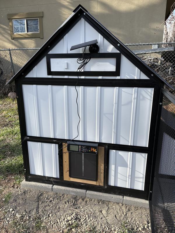 Modified for adding automatic chicken door