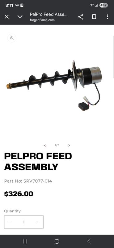 The price of a repair part that you will definitely have to fix unless you buy a very specific type of pellet everytime (told to me from customer support also the reccomended pellets aren't not sold in my state)