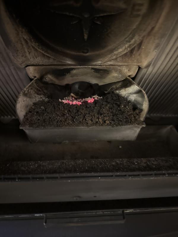 Doesn’t burn clean and leaves crusty ash